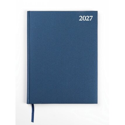 Kalendorius STANDARD 2027, PVC, A4, mėlyna (Baltic)