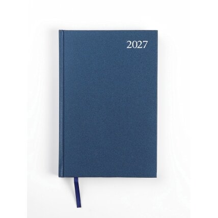 Kalendorius STANDARD 2027, PVC, A5, mėlyna LT Kalendorius STANDARD 2027, PVC, A5, mėlyna LT