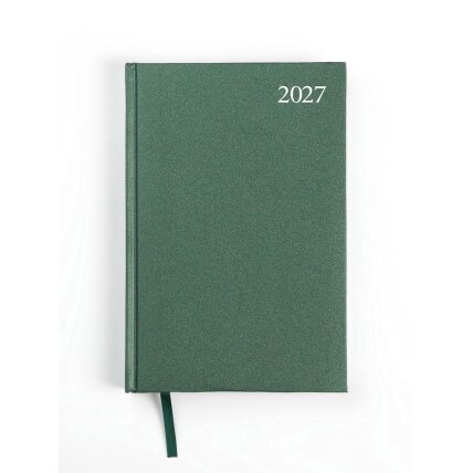 Kalendorius STANDARD 2027, PVC, A5, žalia LT