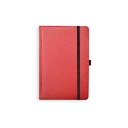 Kalendorius - užrašinė UNIVERSAL BLACK EDITION, PU, A5, be datų, raudona Kalendorius - užrašinė UNIVERSAL BLACK EDITION, PU, A5, be datų, raudona