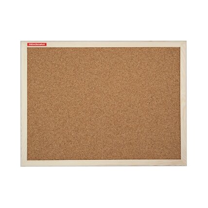 Kamštinė lenta MEMOBOARDS, 120x80 cm, medinis rėmas