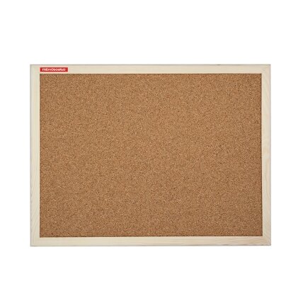 Kamštinė lenta MEMOBOARDS, 150x100 cm, medinis rėmas