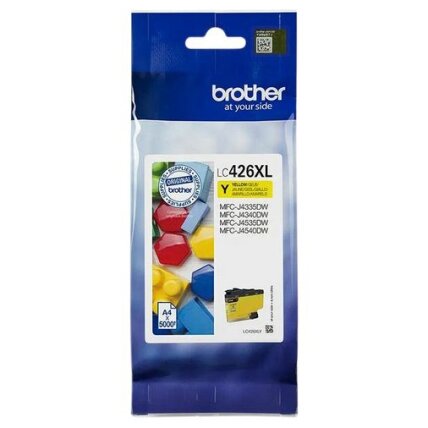 Kasetė Brother LC426XLY YL 5K OEM Kasetė Brother LC426XLY YL 5K OEM