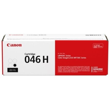 Kasetė Canon 046H (1254C002) BK 6300psl OEM Kasetė Canon 046H (1254C002) BK 6300psl OEM