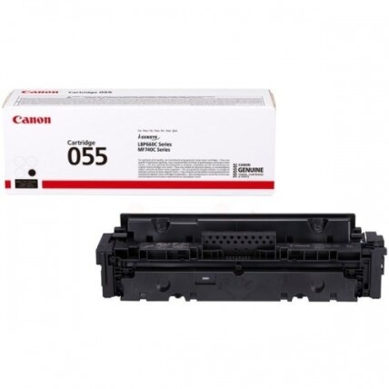 Kasetė Canon 055 (3016C002) BK 2.300psl OEM Kasetė Canon 055 (3016C002) BK 2.300psl OEM