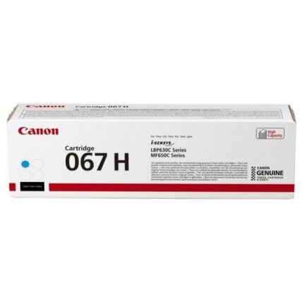Kasetė Canon 067H (5105C002) CY 2350psl OEM Kasetė Canon 067H (5105C002) CY 2350psl OEM