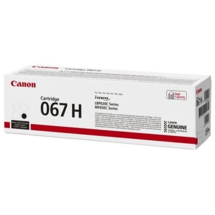 Kasetė Canon 067H (5106C002) BK 3130psl OEM Kasetė Canon 067H (5106C002) BK 3130psl OEM