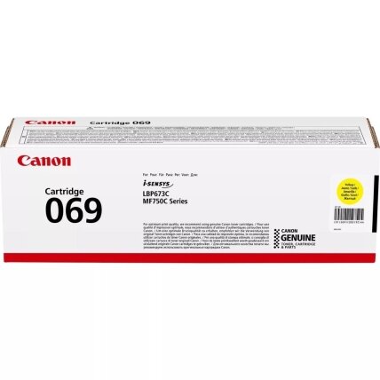 Kasetė Canon 069 (5091C002) YL 1.900psl OEM Kasetė Canon 069 (5091C002) YL 1.900psl OEM