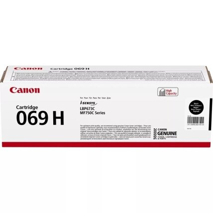 Kasetė Canon 069H (5098C002) BK 7.600psl OEM Kasetė Canon 069H (5098C002) BK 7.600psl OEM