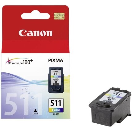 Kasetė Canon CL-511 CMY 244 psl. OEM Kasetė Canon CL-511 CMY 244 psl. OEM
