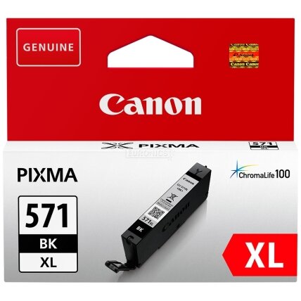 Kasetė Canon CLI-571 XL (0331C001) BK OEM Kasetė Canon CLI-571 XL (0331C001) BK OEM
