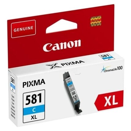 Kasetė Canon CLI-581 XL CY 515 psl. OEM Kasetė Canon CLI-581 XL CY 515 psl. OEM