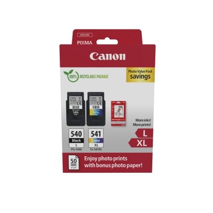 Kasetė Canon PG-540L/CL-541XL (5224B012) CMYK OEM Kasetė Canon PG-540L/CL-541XL (5224B012) CMYK OEM