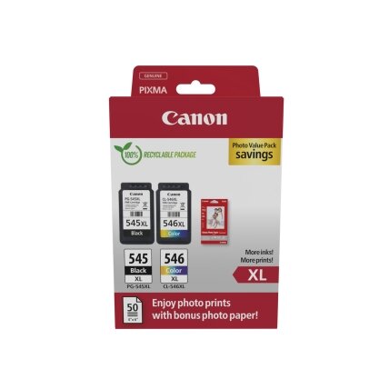 Kasetė Canon PG-545XL/CL-546XL (8286B011) CMYK 400psl OEM Kasetė Canon PG-545XL/CL-546XL (8286B011) CMYK 400psl OEM