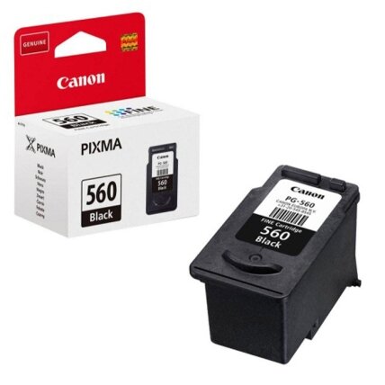 Kasetė Canon PG-560 (3713C001) BK 180psl OEM Kasetė Canon PG-560 (3713C001) BK 180psl OEM