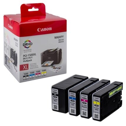 Kasetė Canon PGI-1500 XL B/C/M/Y (9182B004) OEM Kasetė Canon PGI-1500 XL B/C/M/Y (9182B004) OEM