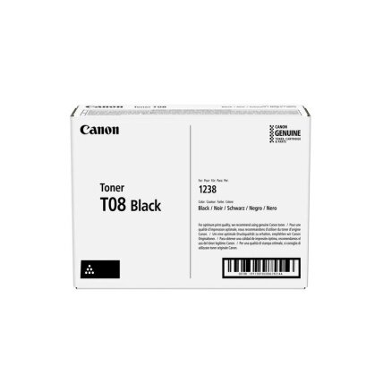 Kasetė Canon T08 (3010C006) BK 11K OEM Kasetė Canon T08 (3010C006) BK 11K OEM