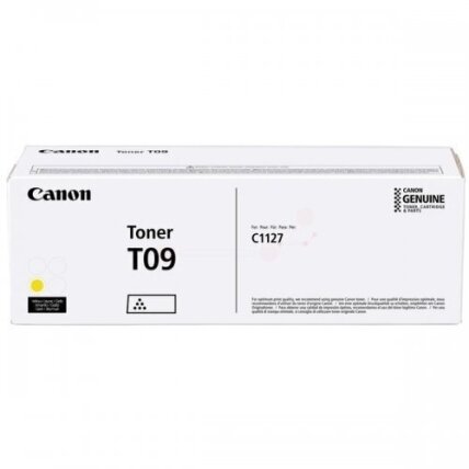 Kasetė Canon T09 (3017C006) YL 5.9K OEM Kasetė Canon T09 (3017C006) YL 5.9K OEM