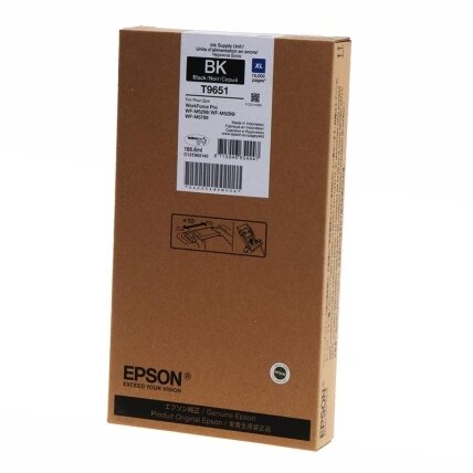 Kasetė Epson T9651 (C13T965140) BK 10K OEM Kasetė Epson T9651 (C13T965140) BK 10K OEM