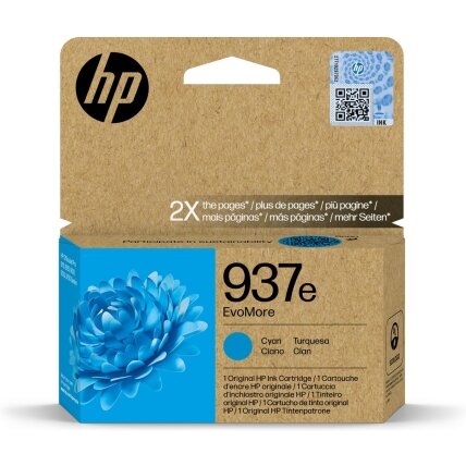 Kasetė HP Ink No.937E (4S6W6NE) CY 1650psl OEM Kasetė HP Ink No.937E (4S6W6NE) CY 1650psl OEM