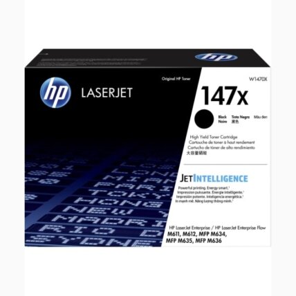 Kasetė HP No.147X (W1470X) BK 25.200psl OEM Kasetė HP No.147X (W1470X) BK 25.200psl OEM