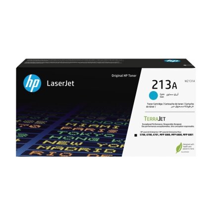 Kasetė HP No.213A (W2131A) CY 3000psl OEM Kasetė HP No.213A (W2131A) CY 3000psl OEM