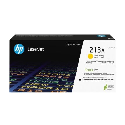Kasetė HP No.213A (W2132A) YL 3000psl OEM Kasetė HP No.213A (W2132A) YL 3000psl OEM