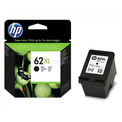 Kasetė HP No.62XL (C2P05AE) BK 600psl OEM Kasetė HP No.62XL (C2P05AE) BK 600psl OEM
