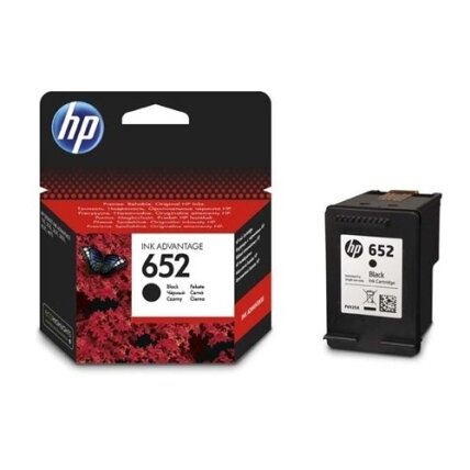 Kasetė HP No.652 (F6V25AE) BK 360 psl. OEM Kasetė HP No.652 (F6V25AE) BK 360 psl. OEM