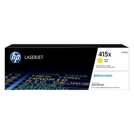 KasetėHP No.415X (W2032XC) YL 6000psl OEM KasetėHP No.415X (W2032XC) YL 6000psl OEM