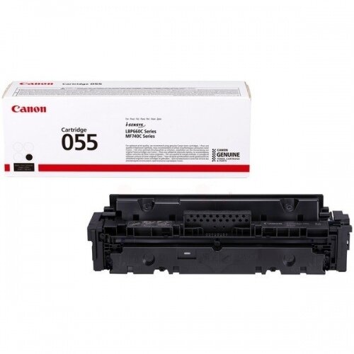 Kasetė Canon 055 (3016C002) BK 2.300psl OEM Kasetė Canon 055 (3016C002) BK 2.300psl OEM