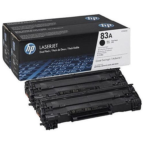 Kasetė HP CF283AD BK 1500psl 2-pack OEM Kasetė HP CF283AD BK 1500psl 2-pack OEM