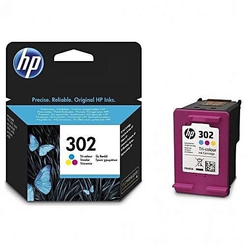 Kasetė HP No.302A (F6U65AE) CMY 165psl OEM Kasetė HP No.302A (F6U65AE) CMY 165psl OEM