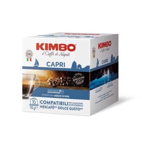 Kavos kapsulės KIMBO Dolce Gusto Capri,16 x 7g