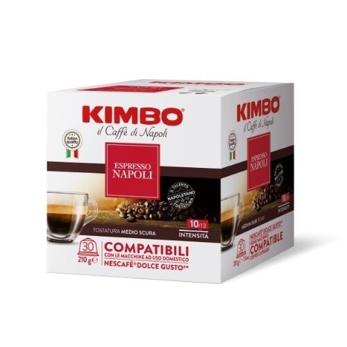 Kavos kapsulės KIMBO Napoli, 30 x 7 g
