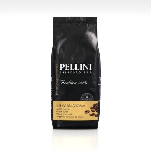 Kavos pupelės PELLINI Gran Aroma, 1kg Kavos pupelės PELLINI Gran Aroma, 1kg