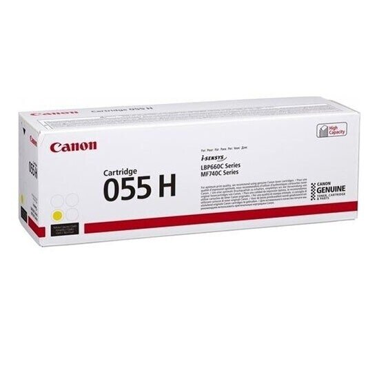Kasetė Canon 055H (3017C002) YL 5.900psl OEM