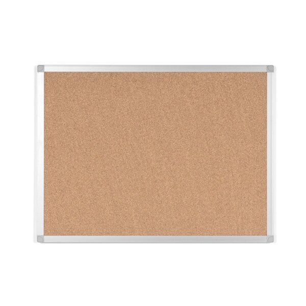 Kamštinė lenta BI-OFFICE AYDA 60x45, aliuminio rėmas Kamštinė lenta BI-OFFICE AYDA 60x45, aliuminio rėmas