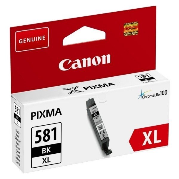 Kasetė Canon CLI-581 XL BK 3120 psl. OEM Kasetė Canon CLI-581 XL BK 3120 psl. OEM