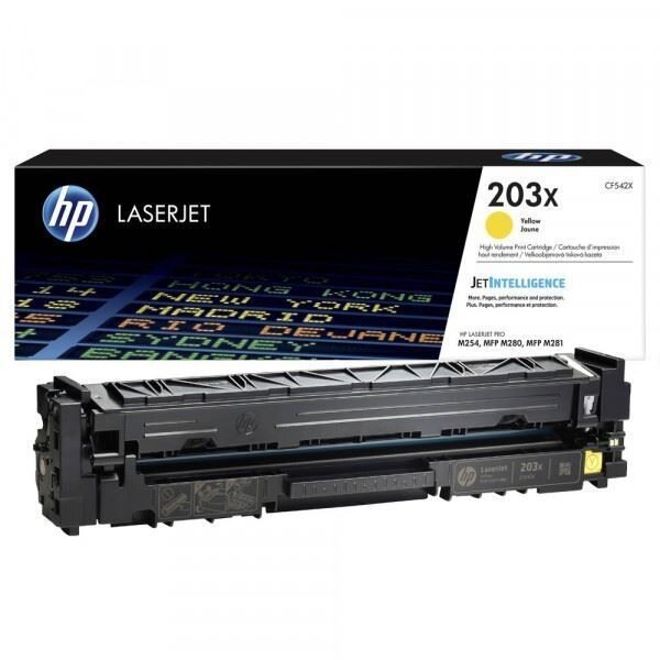 Kasetė HP No.203X (CF542X) YL 2.5K OEM Kasetė HP No.203X (CF542X) YL 2.5K OEM