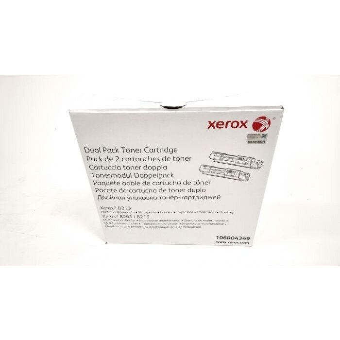 Kasetė Xerox 106R04349 BK 3K psl. x2vnt OEM