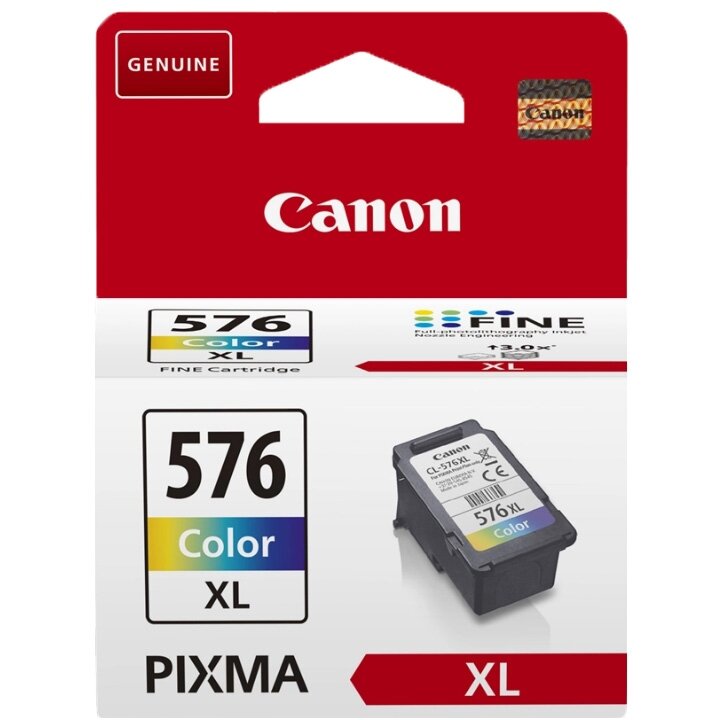 Kasetė Canon CL-576XL (5441C001) CMY 300 psl OEM Kasetė Canon CL-576XL (5441C001) CMY 300 psl OEM