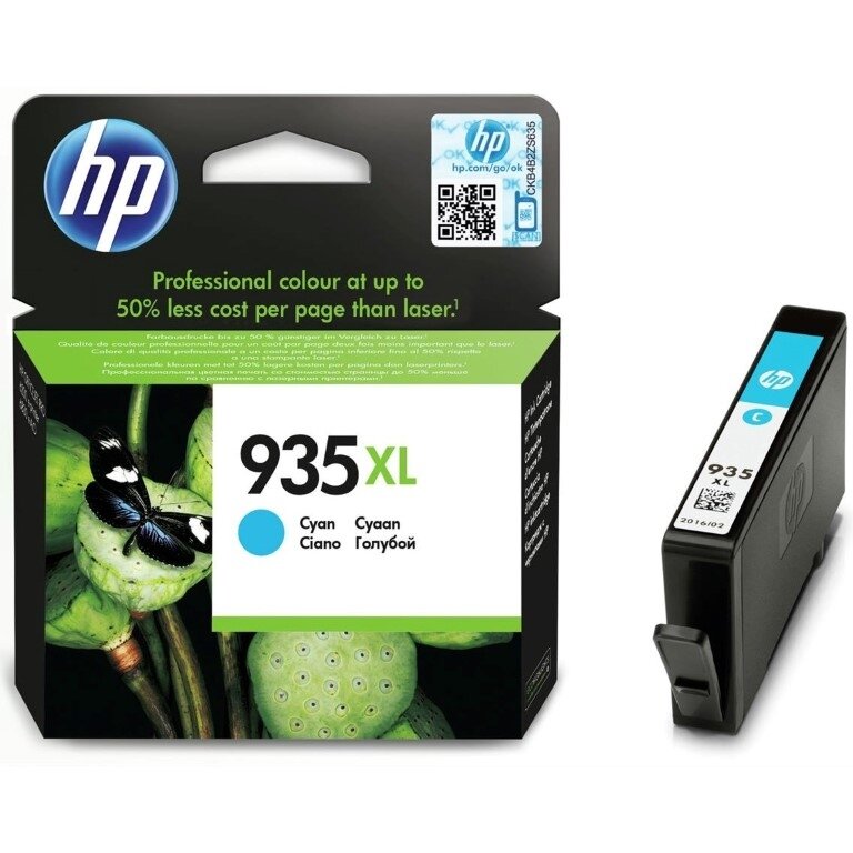 Kasetė HP No.935XL (C2P24AE) CY 825 psl. OEM Kasetė HP No.935XL (C2P24AE) CY 825 psl. OEM