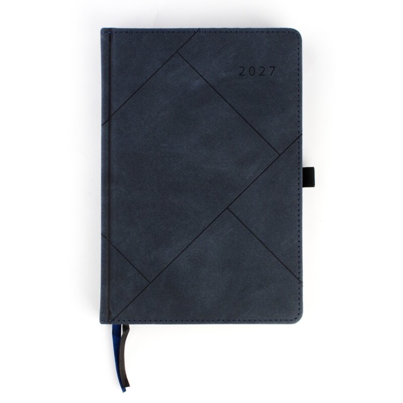 Kalendorius FASHION SPECIAL EDITION, 2027, PU, A5, tamsiai pilka sp. LT
