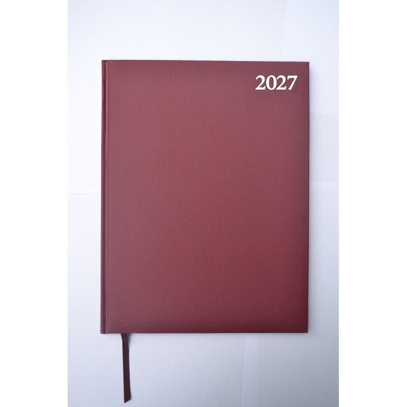 Kalendorius STANDARD 2027, PVC, A4, vyšninė (Baltic)