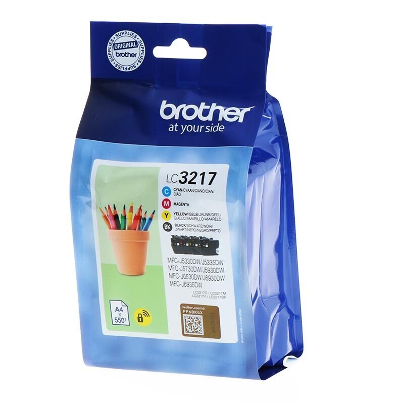 Kasetė Brother LC3217VALDR CMYK multipack OEM