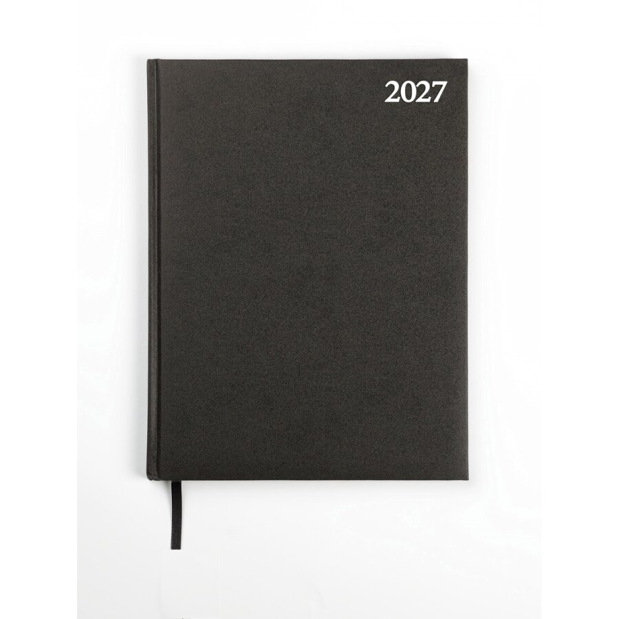 Kalendorius STANDARD 2027, PVC, A4, juoda (Baltic) Kalendorius STANDARD 2027, PVC, A4, juoda (Baltic)