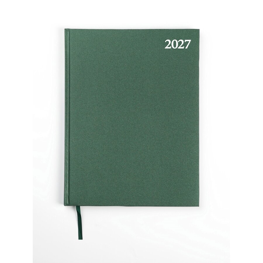 Kalendorius STANDARD 2027, PVC, A4, žalia (Baltic)