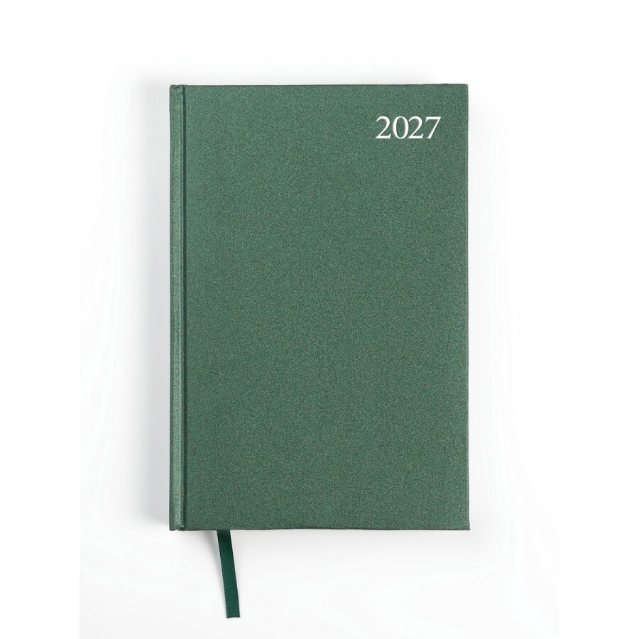 Kalendorius STANDARD 2027, PVC, A5, žalia LT Kalendorius STANDARD 2027, PVC, A5, žalia LT