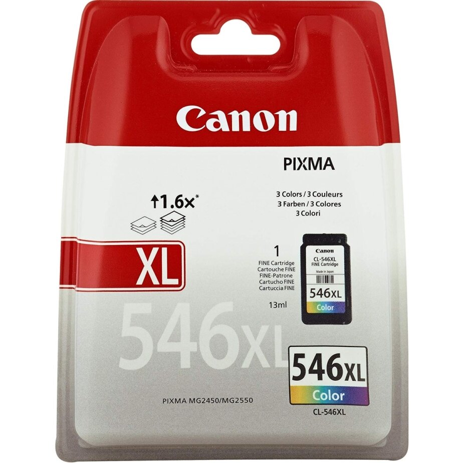 Kasetė Canon CL-546XL CMY 300 psl. OEM Kasetė Canon CL-546XL CMY 300 psl. OEM